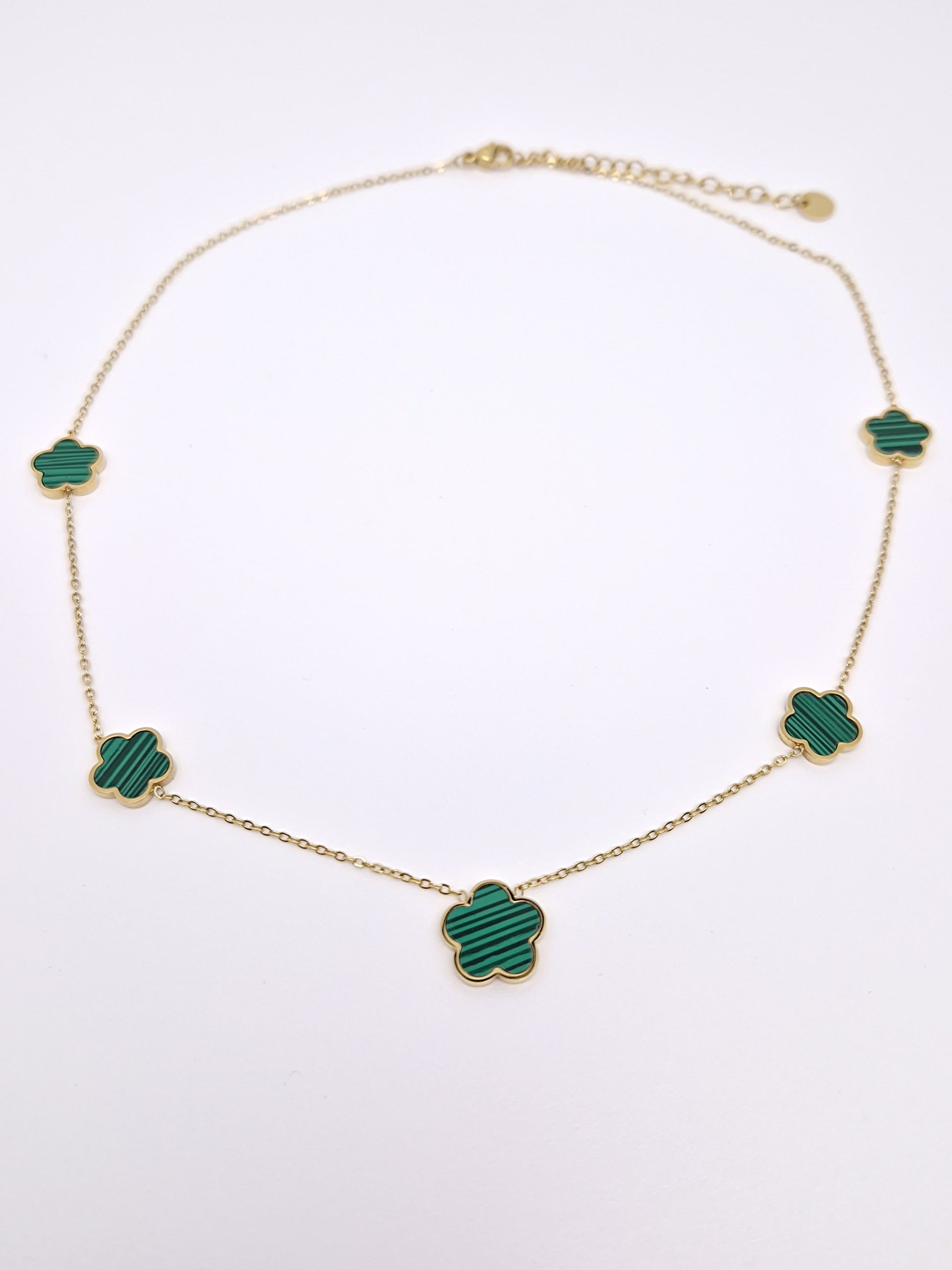 Collier CELIA-VERT - Glam Bijoux