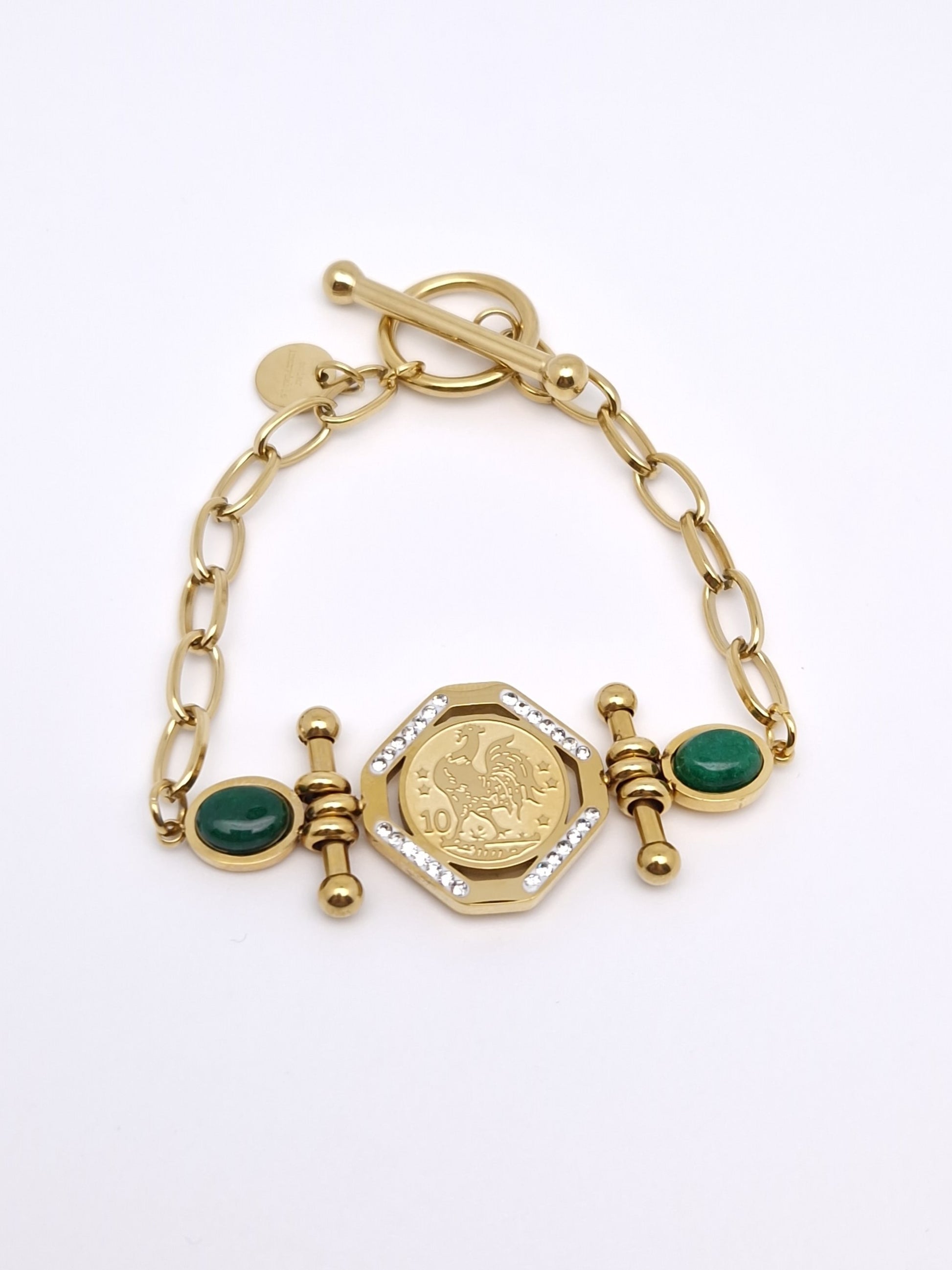 Bracelet COQ- VERT - Glam Bijoux