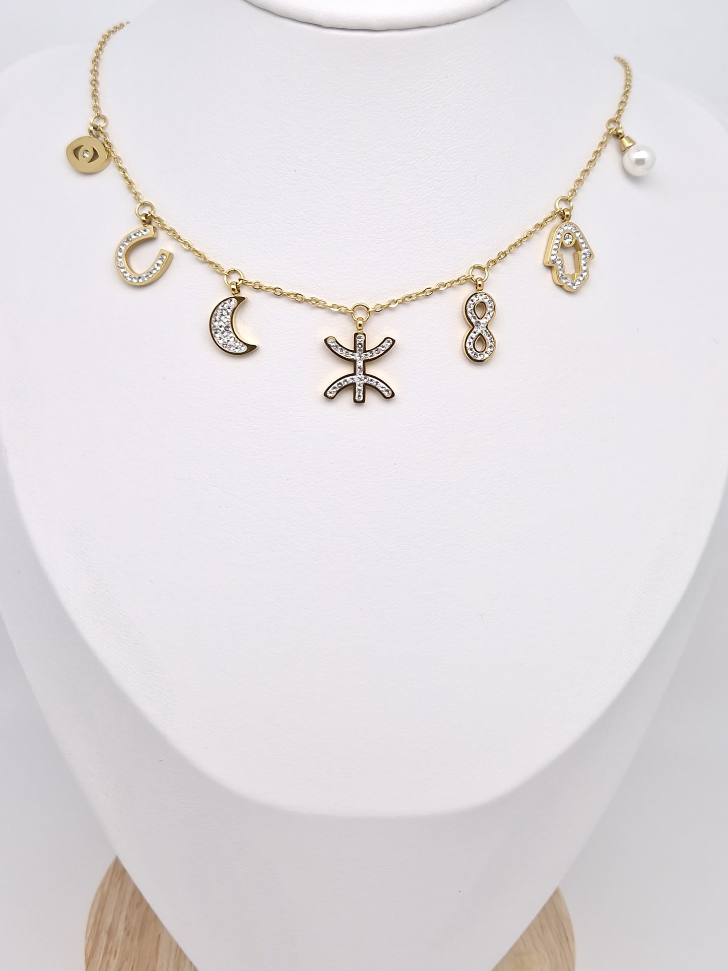 Collier MULTI PENDENTIF AMAZIGH